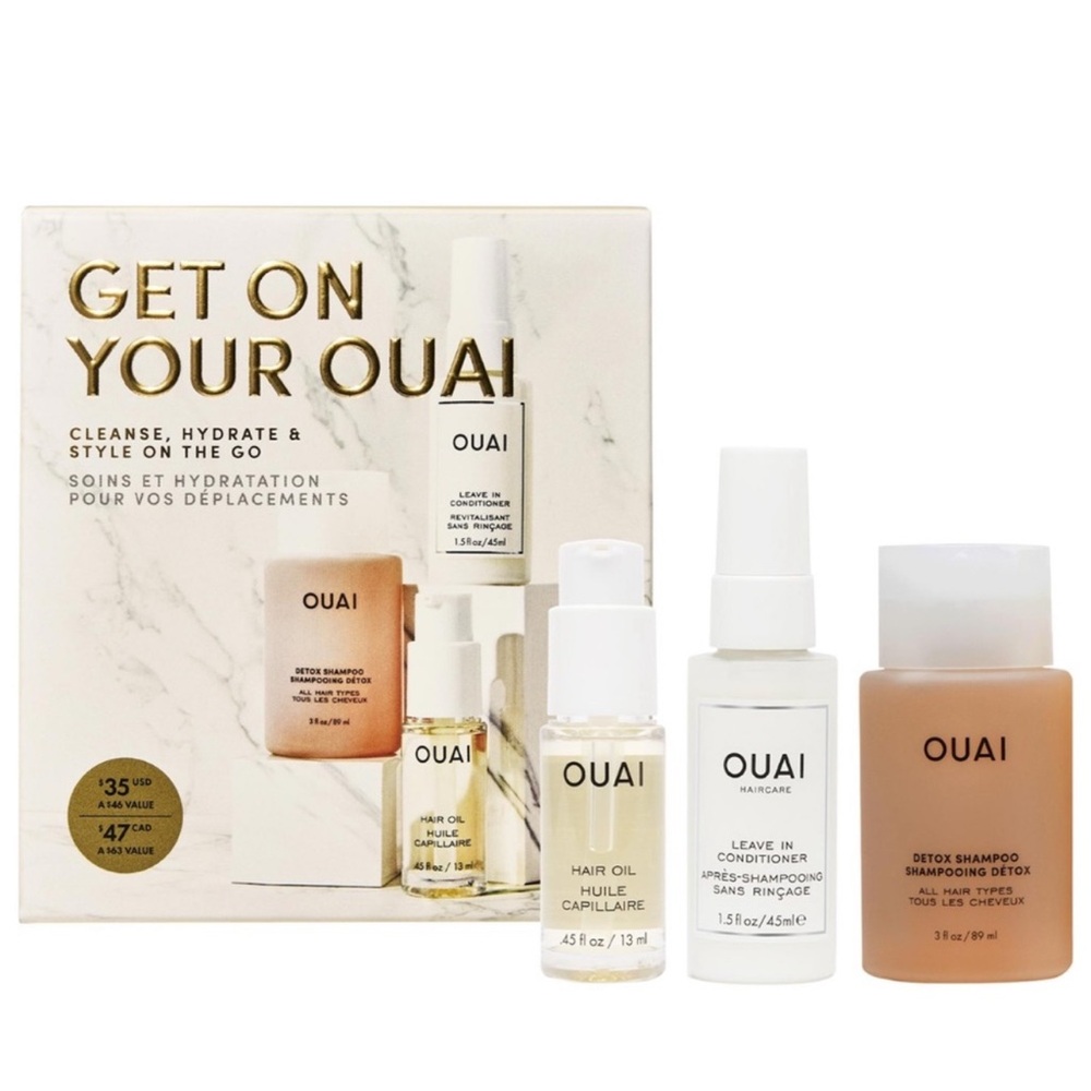 OUAI Hair Care Trio